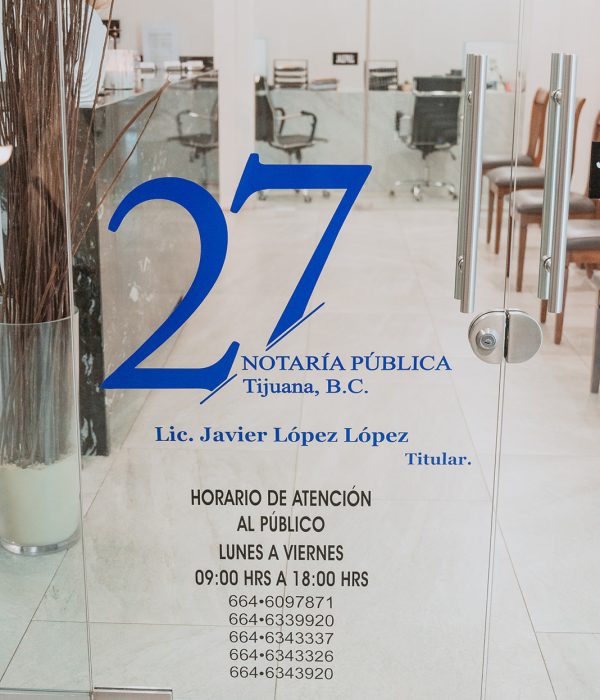 Notaria 27 Lic. Jesus Lopez